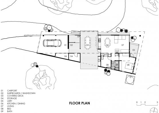 a floor plan of a house